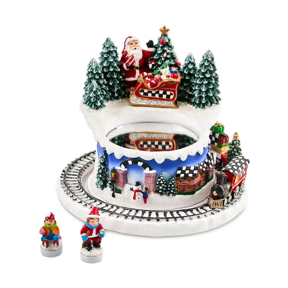 Musical Ice Skating Winter Scene Main image