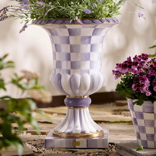 Courtly Stripe Urn
