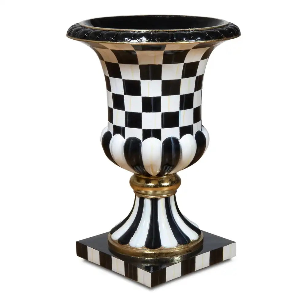 Courtly Stripe Urn