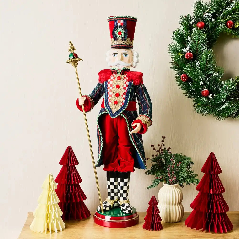 Timeless Tartan Fabric Nutcracker Secondary image