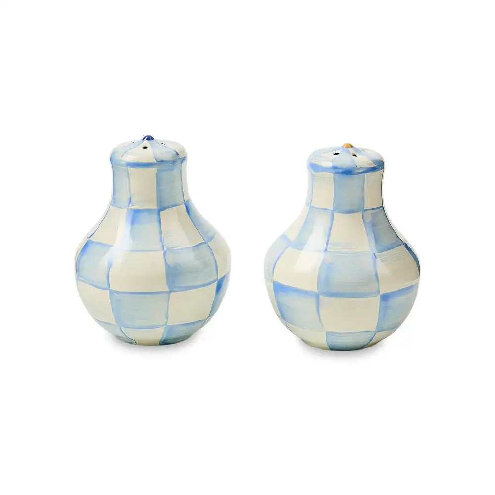 Courtly Check Large Salt & Pepper Shakers