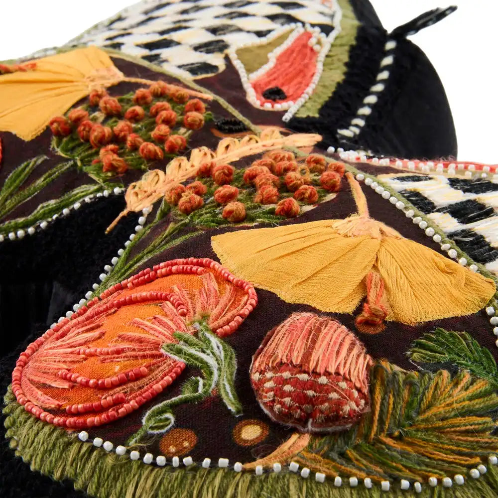 Harvest Moth Shaped Pillow