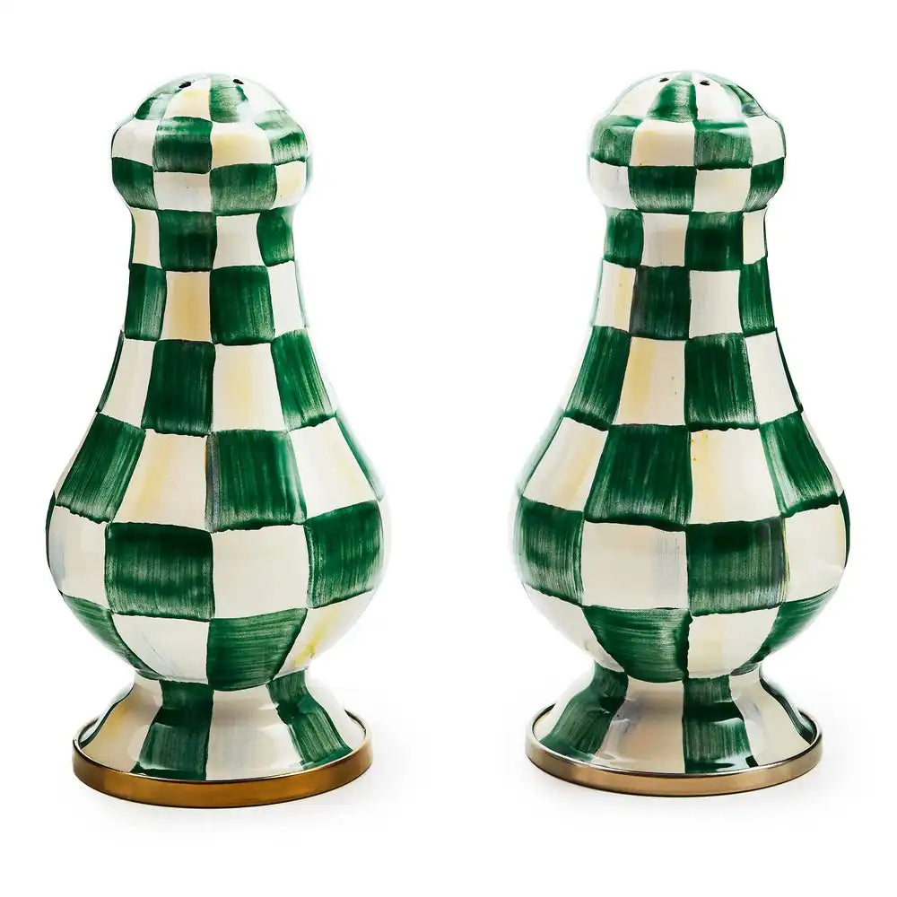 Courtly Check Large Salt & Pepper Shakers