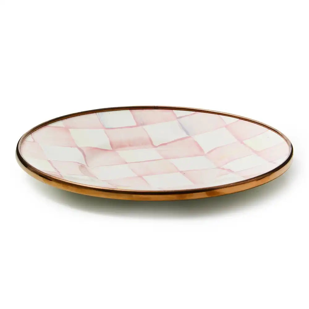Sterling Check Saucer