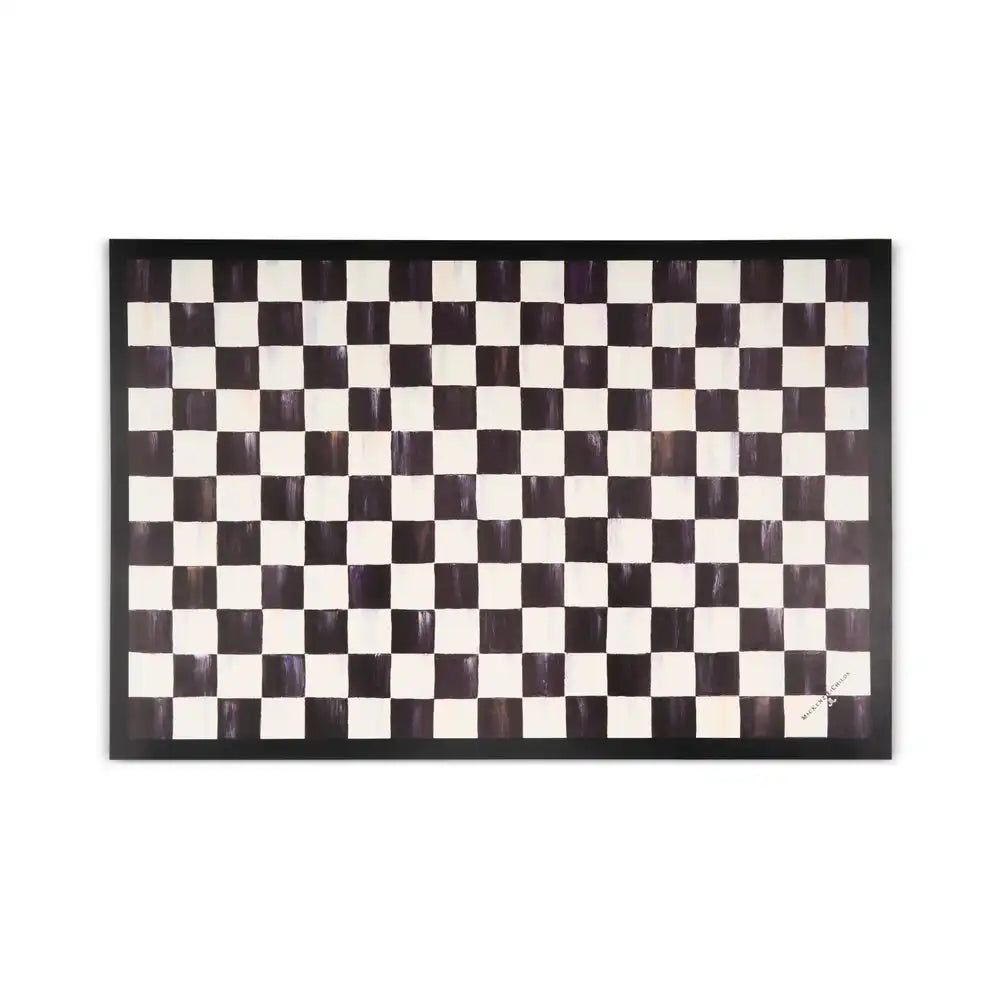 Cherry Check 2' x 6' Floor Mat
