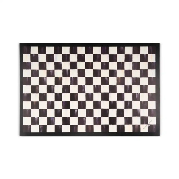 Cherry Check 2' x 6' Floor Mat