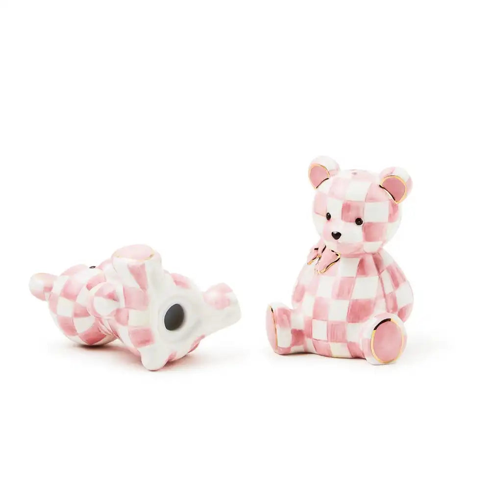 Rosy Bear Salt & Pepper Set