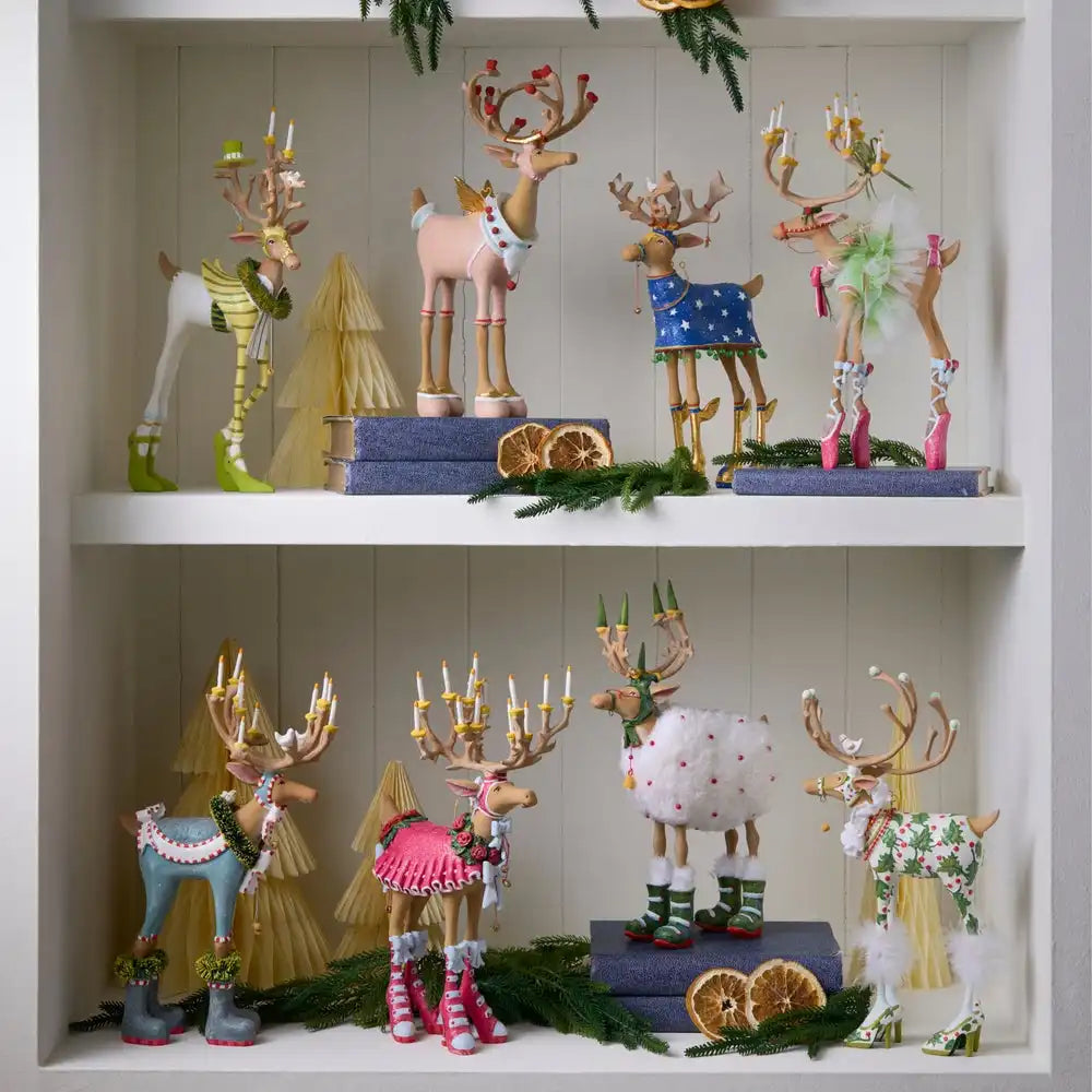 Patience Brewster Dash Away Comet Reindeer Figure