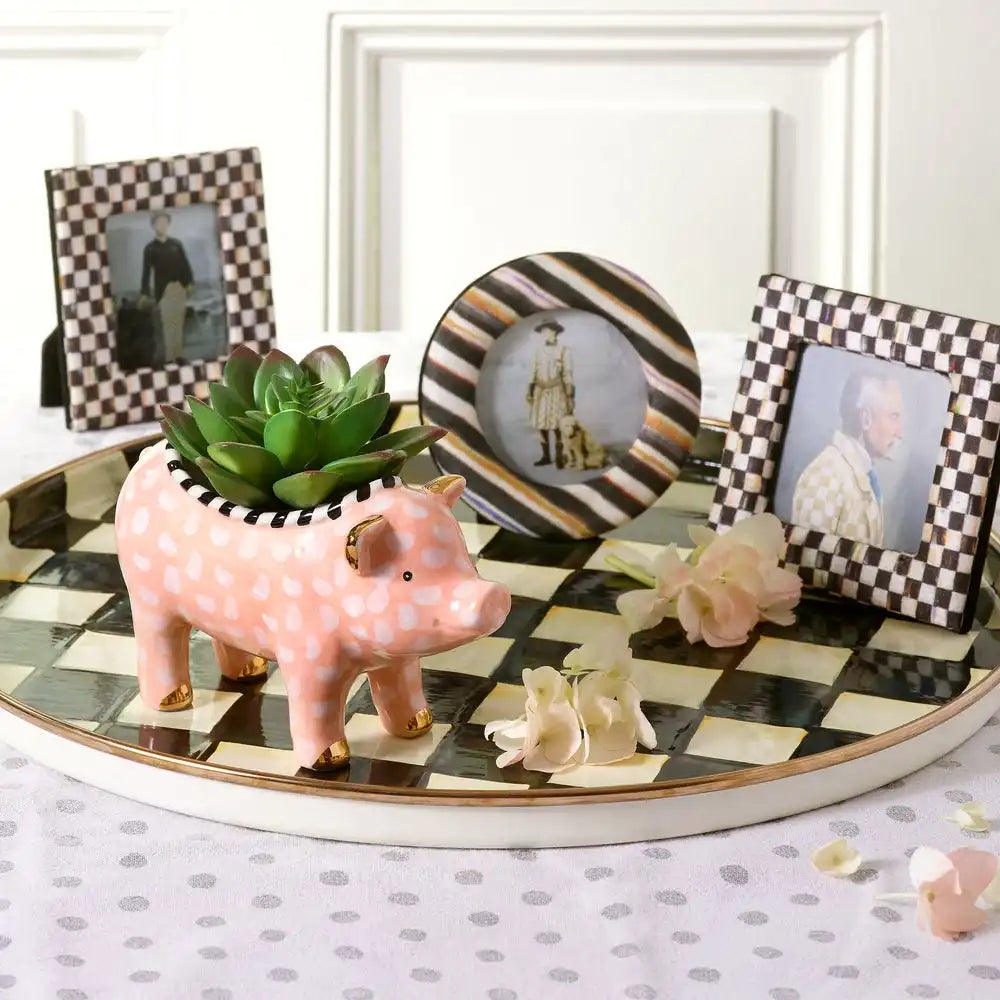 Sophisticheck Round Tray