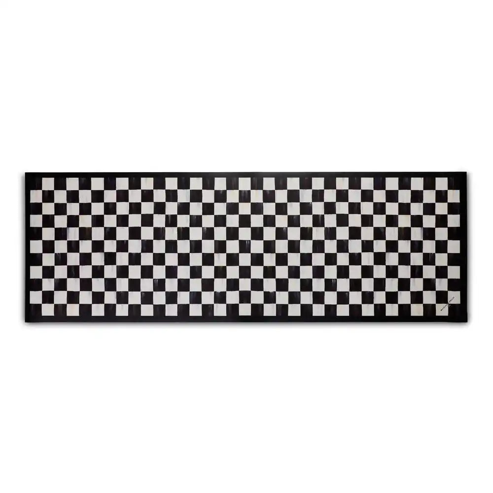 Cherry Check 2' x 6' Floor Mat