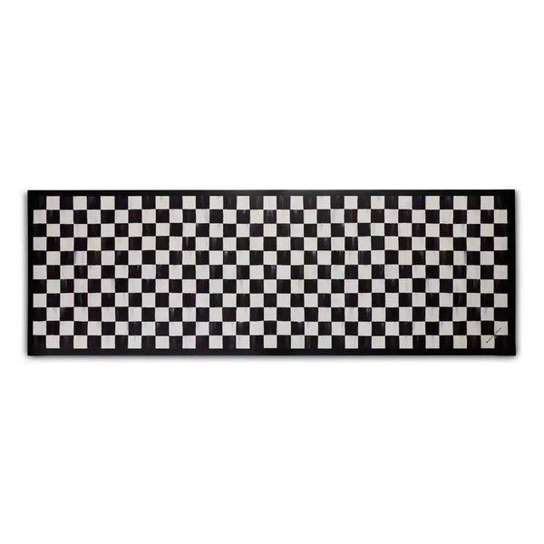 Cherry Check 2' x 6' Floor Mat