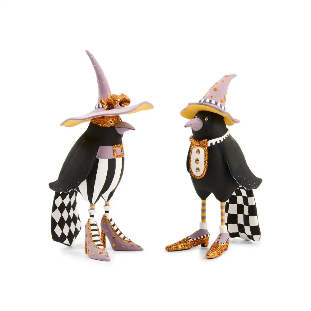 Patience Brewster Warren & Florence Crows, Set of 2