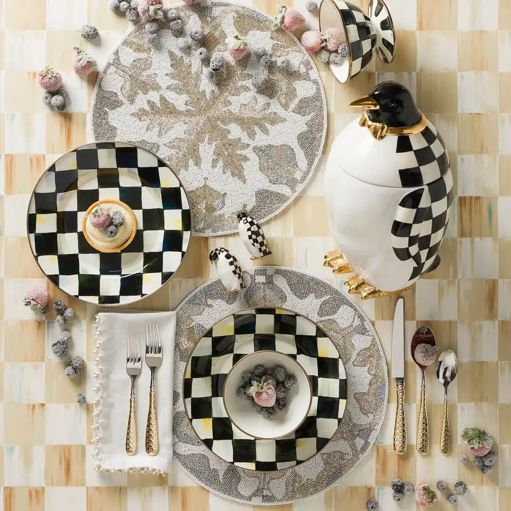 Courtly Check Ice Cream Dish