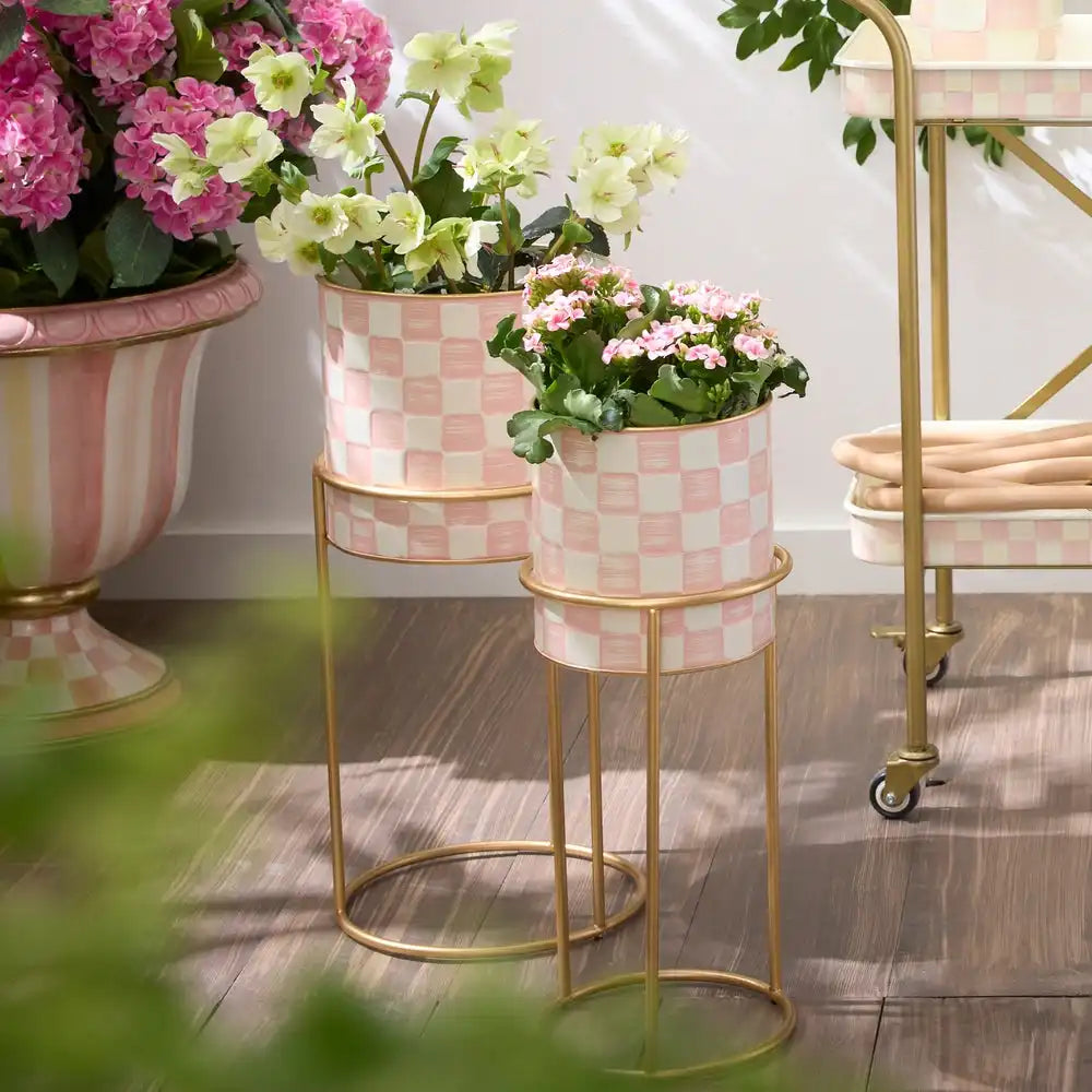 Rosy Check It Out Planters, Set of 2 Secondary image