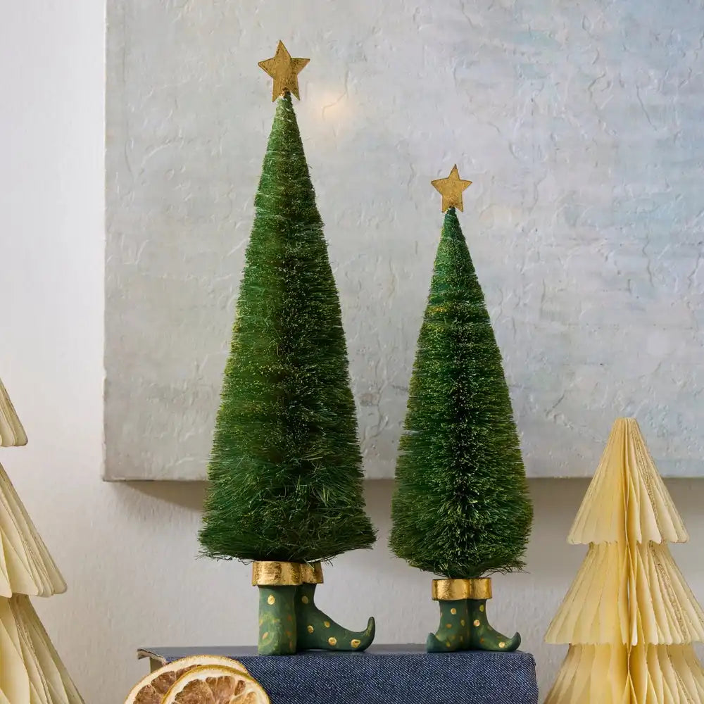 Patience Brewster Dash Away Sisal Elf Tree Figures Secondary image