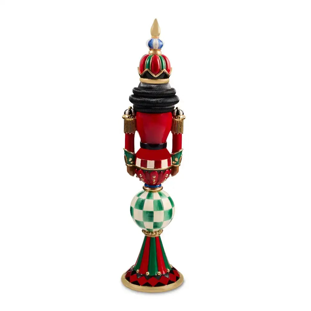Timeless Tartan Resin Reflector Black Nutcracker