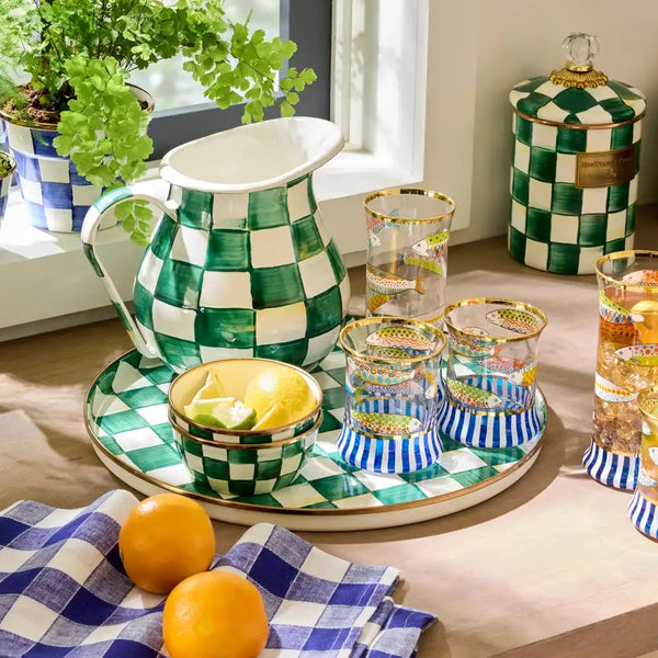 Sophisticheck Round Tray