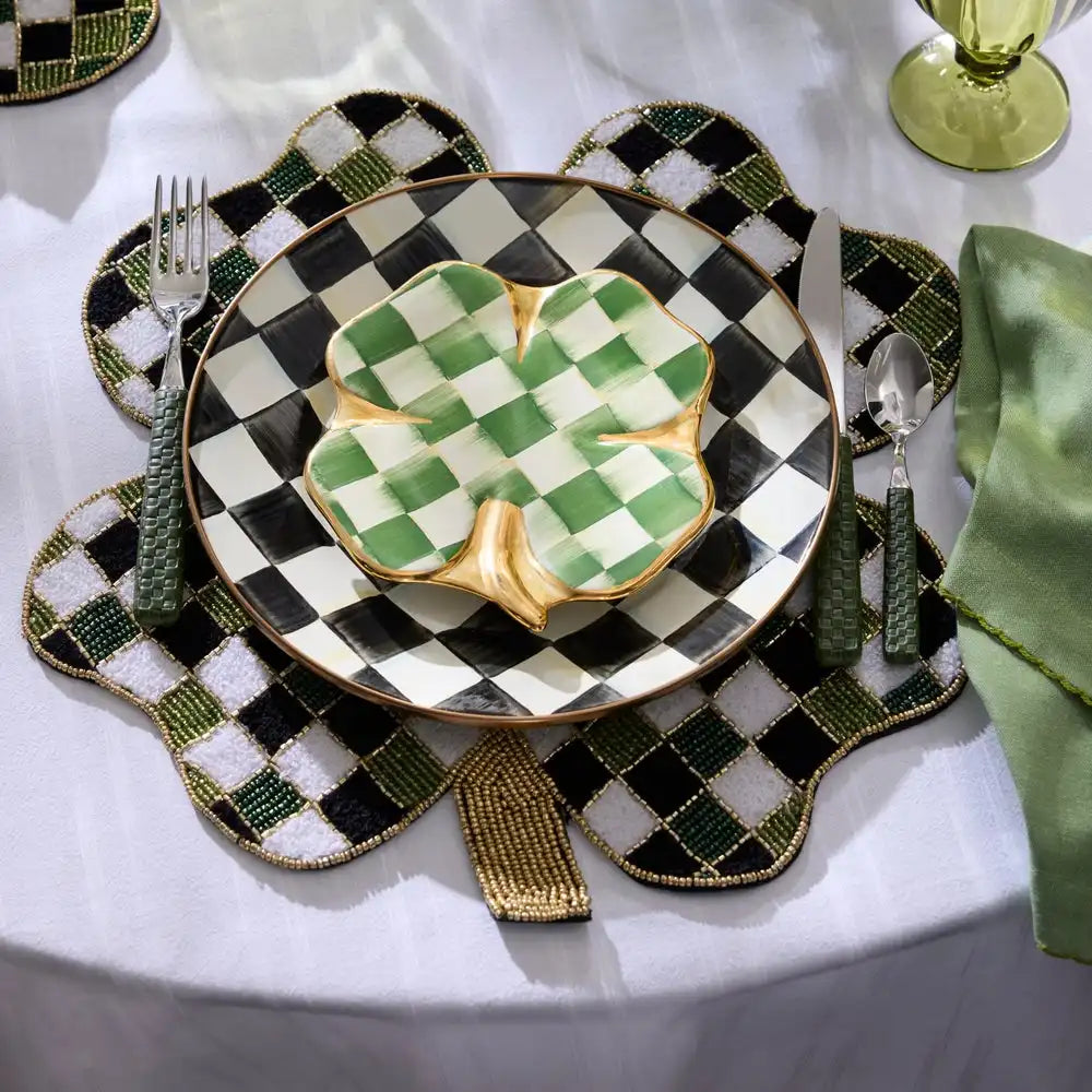 Shaped Lucky Clover Placemat Secondary image