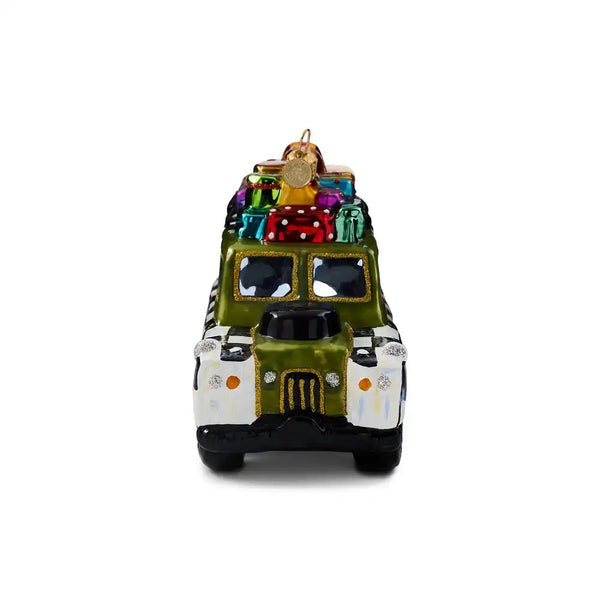 Christmas Vacation Car Glass Ornament