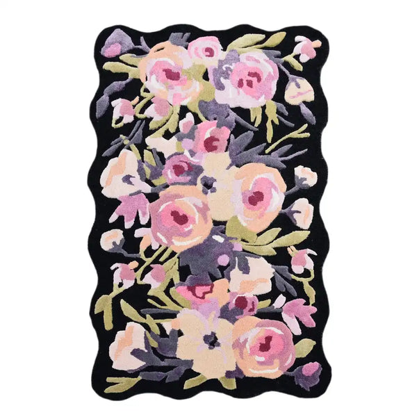 Violet Roses 5' x 8' Rug