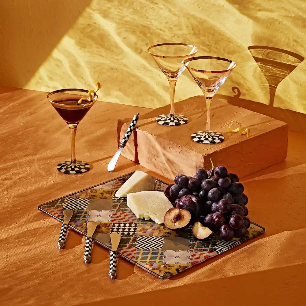 Courtly Check Supper Club Spreaders