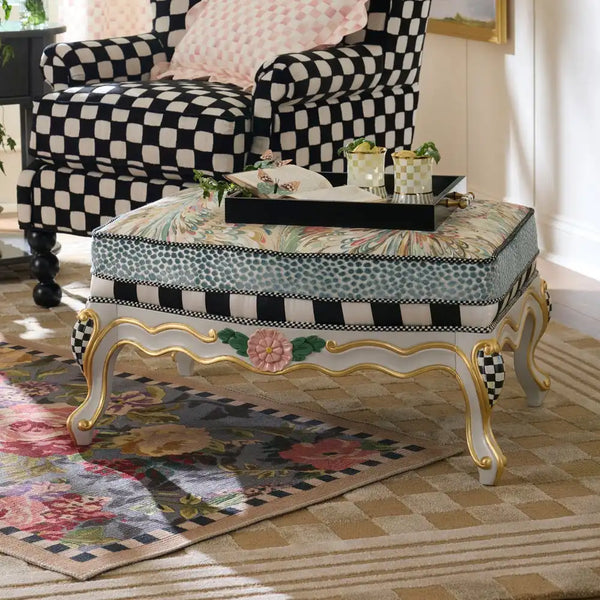 Storybook Upholstered Ottoman