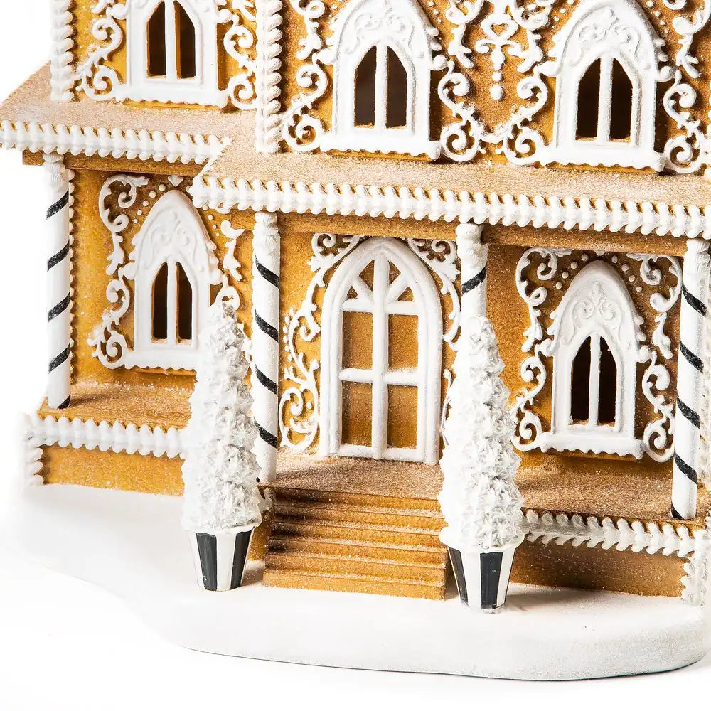 Gingerbread Illuminated House