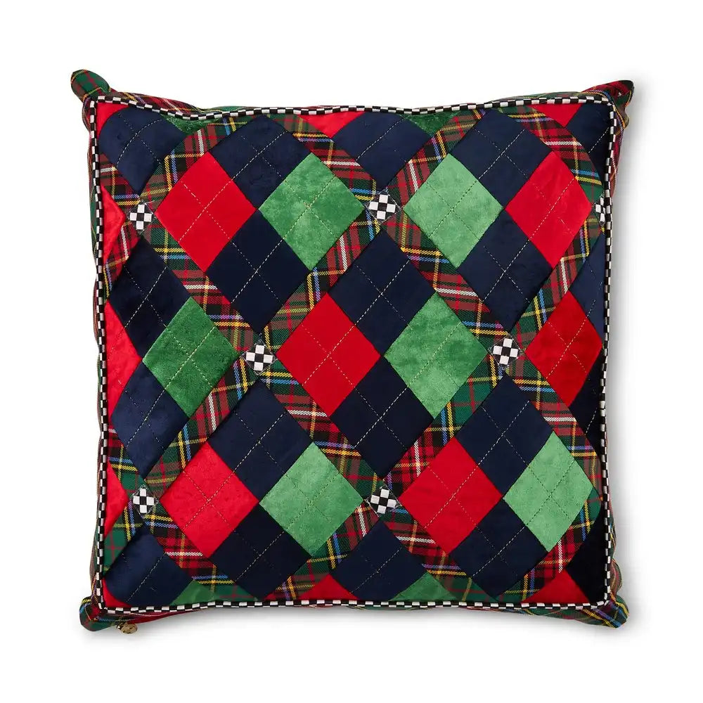 Timeless Tartan Throw Pillow Main image