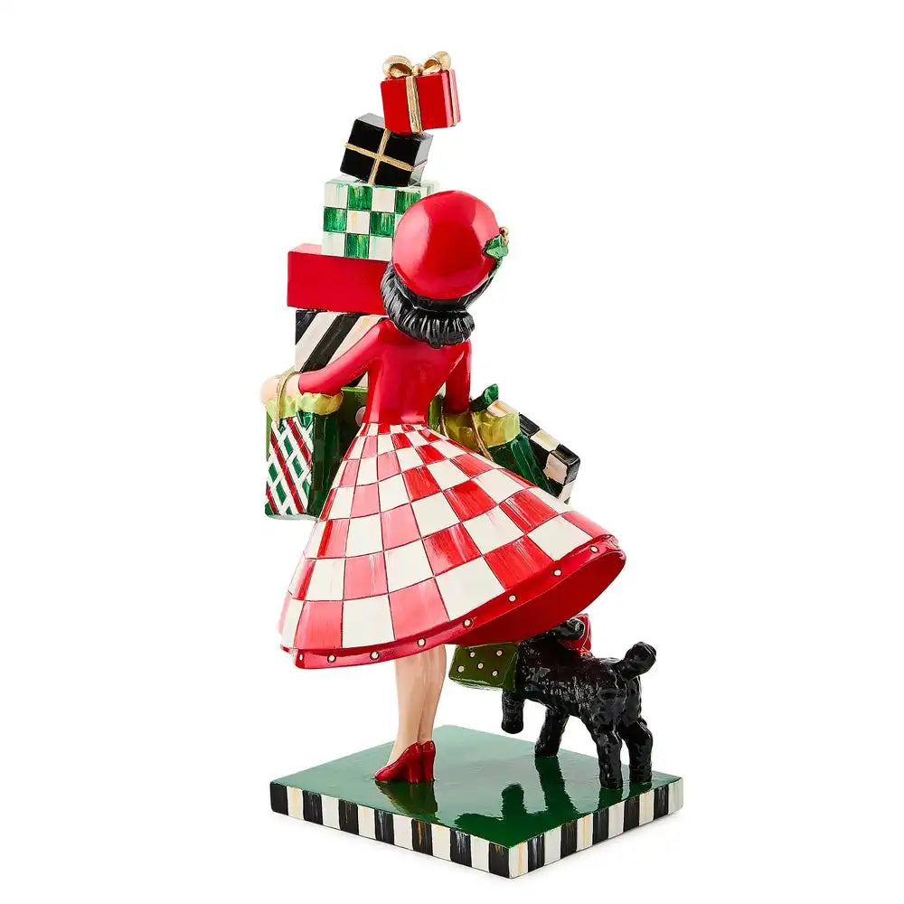 Check It Out Shopper Figurine