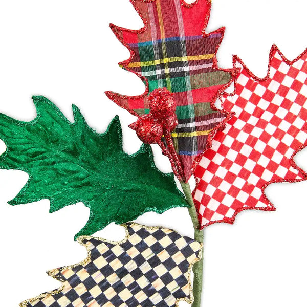 Timeless Tartan Holly Pick