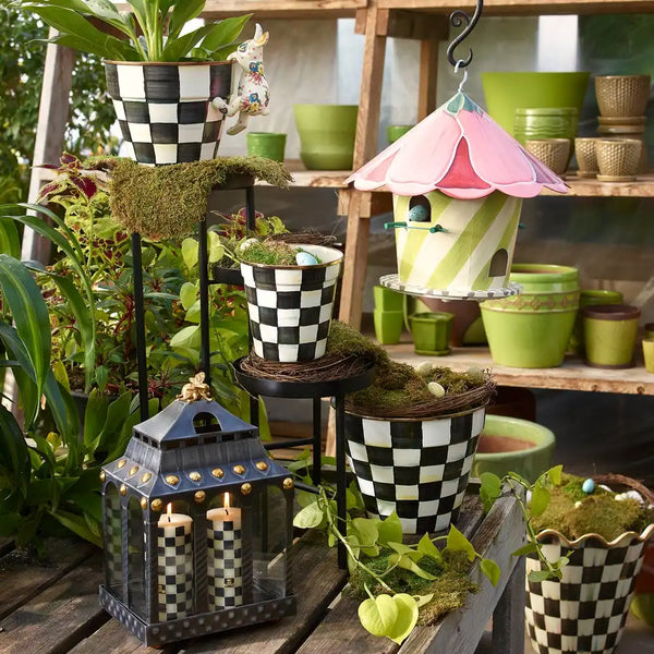 Hollyhock Birdhouse