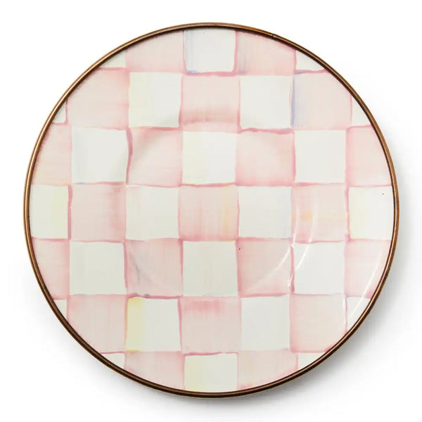 Sterling Check Saucer