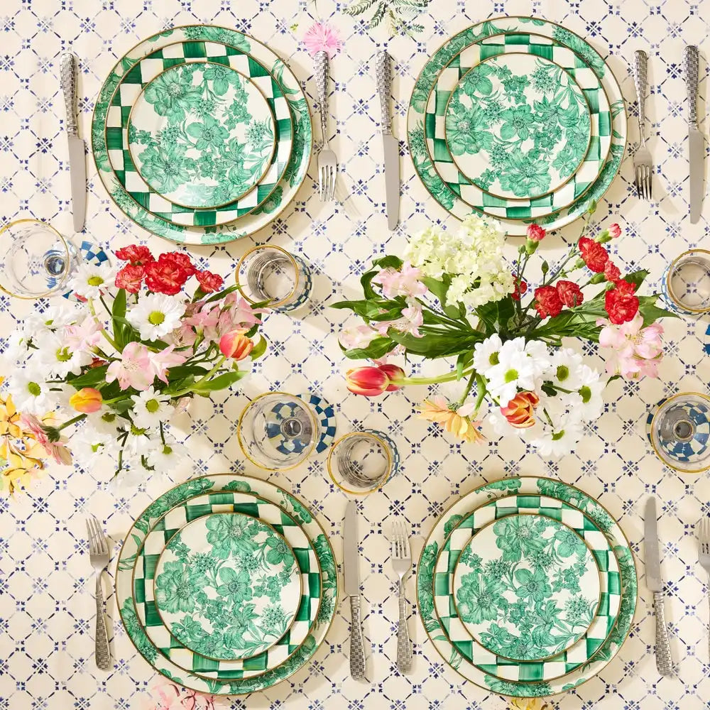 Emerald English Garden Charger/Plate