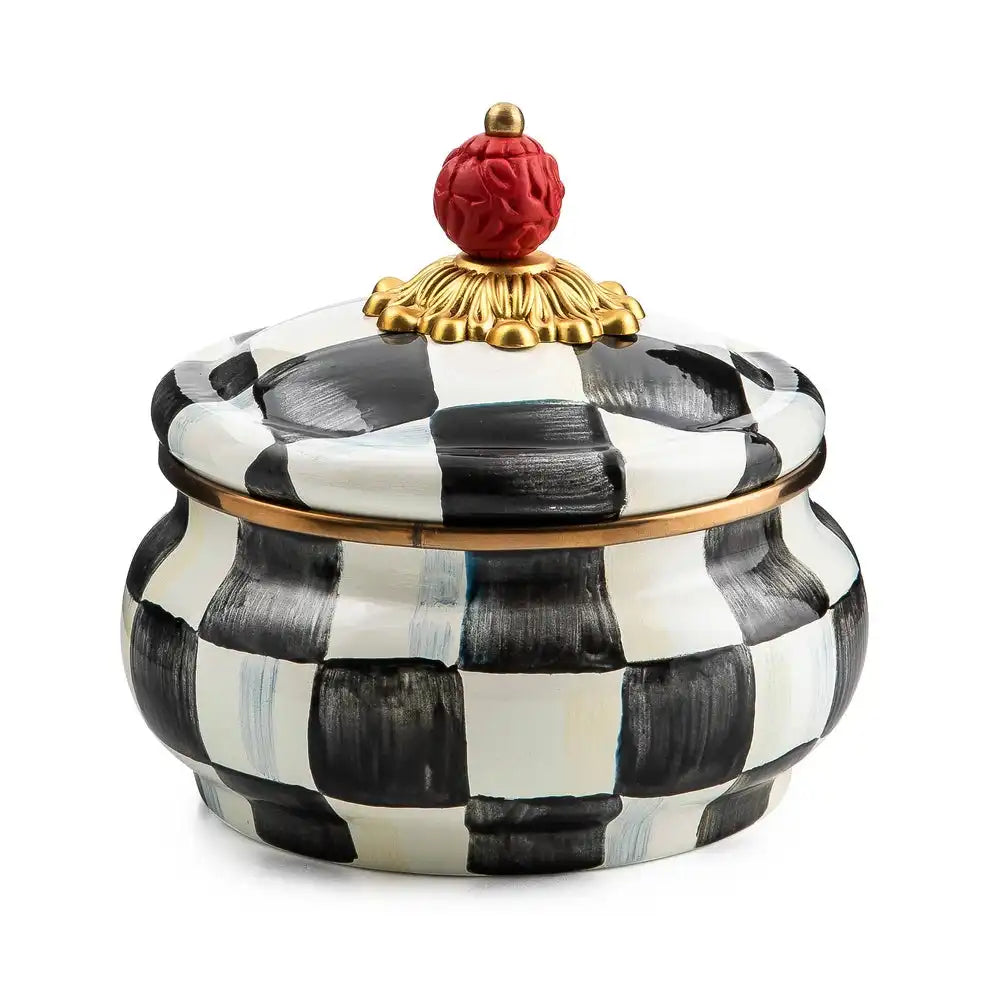 Sophisticheck Squashed Pot