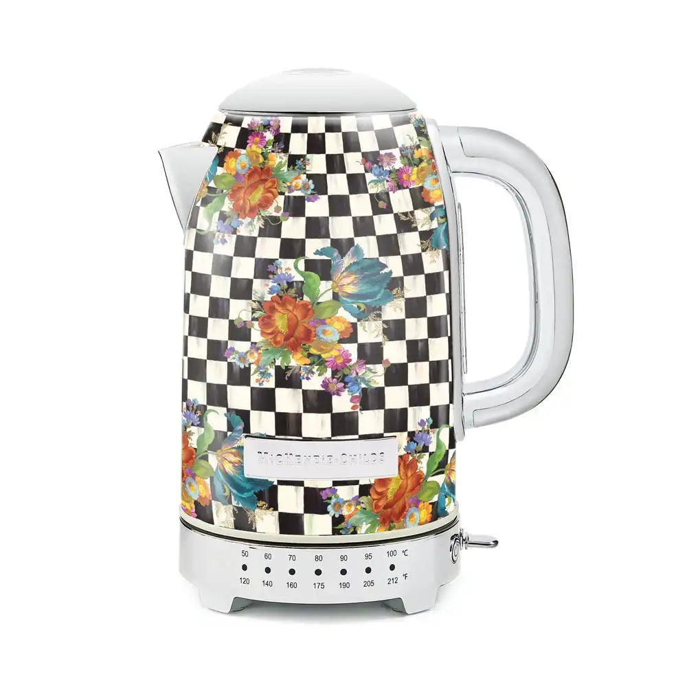 Emerald Check Electric Kettle