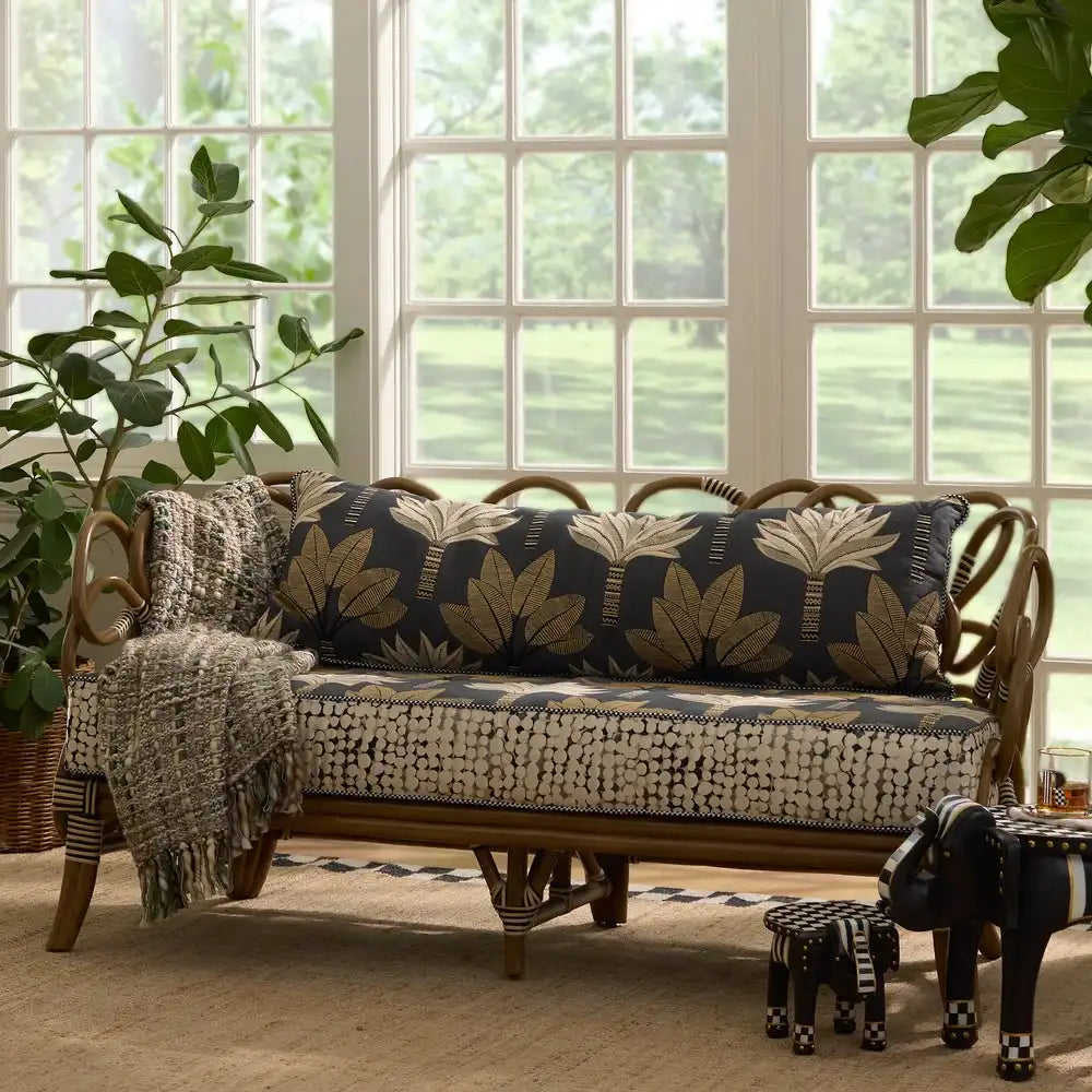 Wild Indoors Rattan Loveseat Secondary image