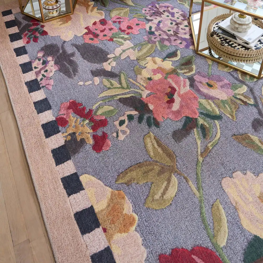 Tudor Rose 3' x 5' Washable Rug