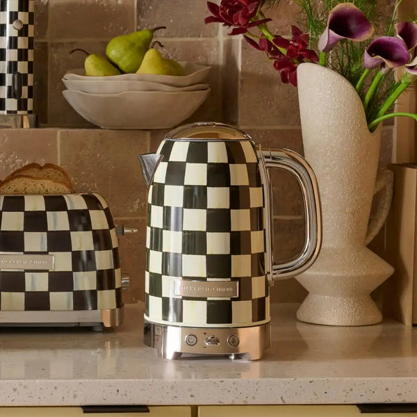 Emerald Check Electric Kettle