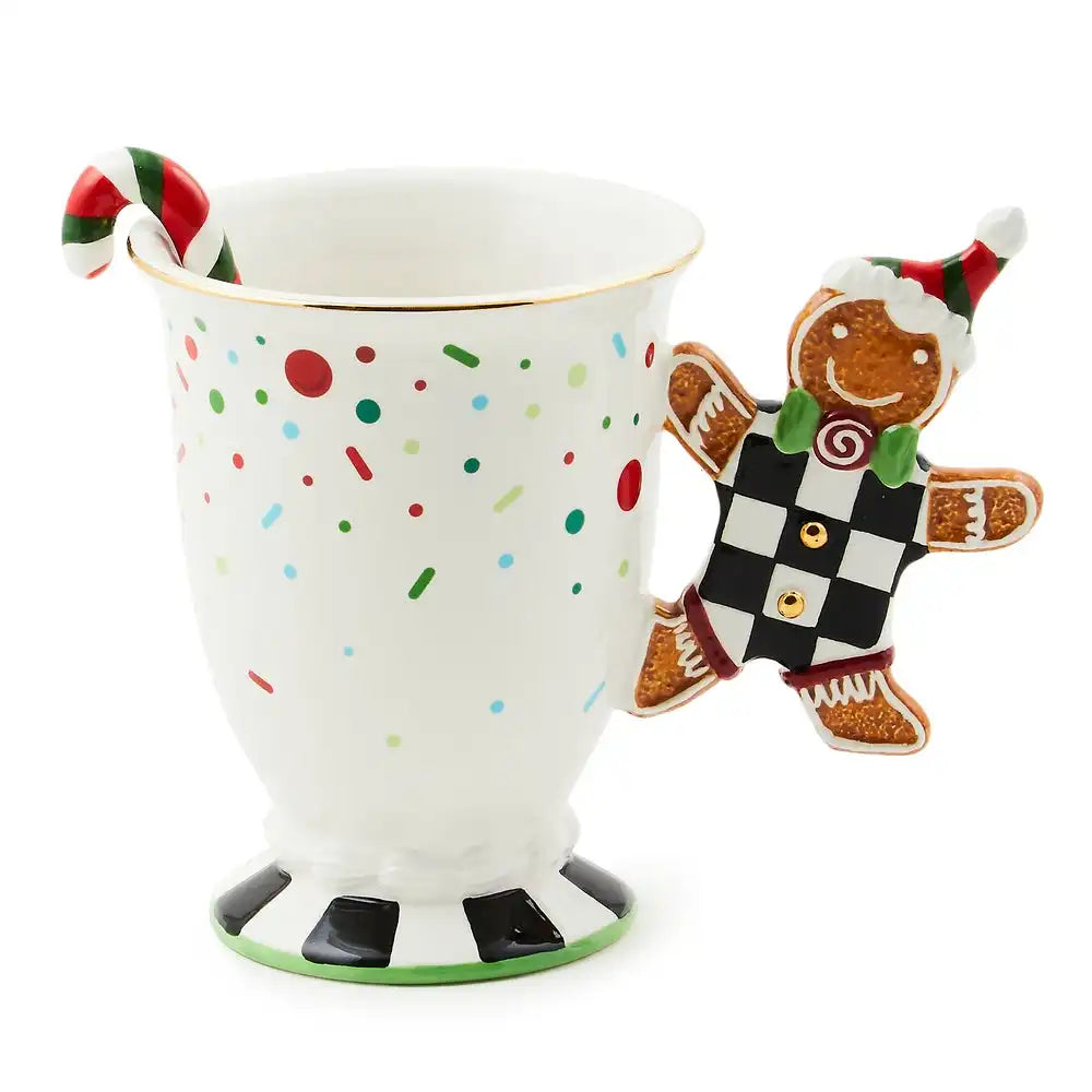 Bake Shop Gingerbread Handle Mug with Spoon Main image