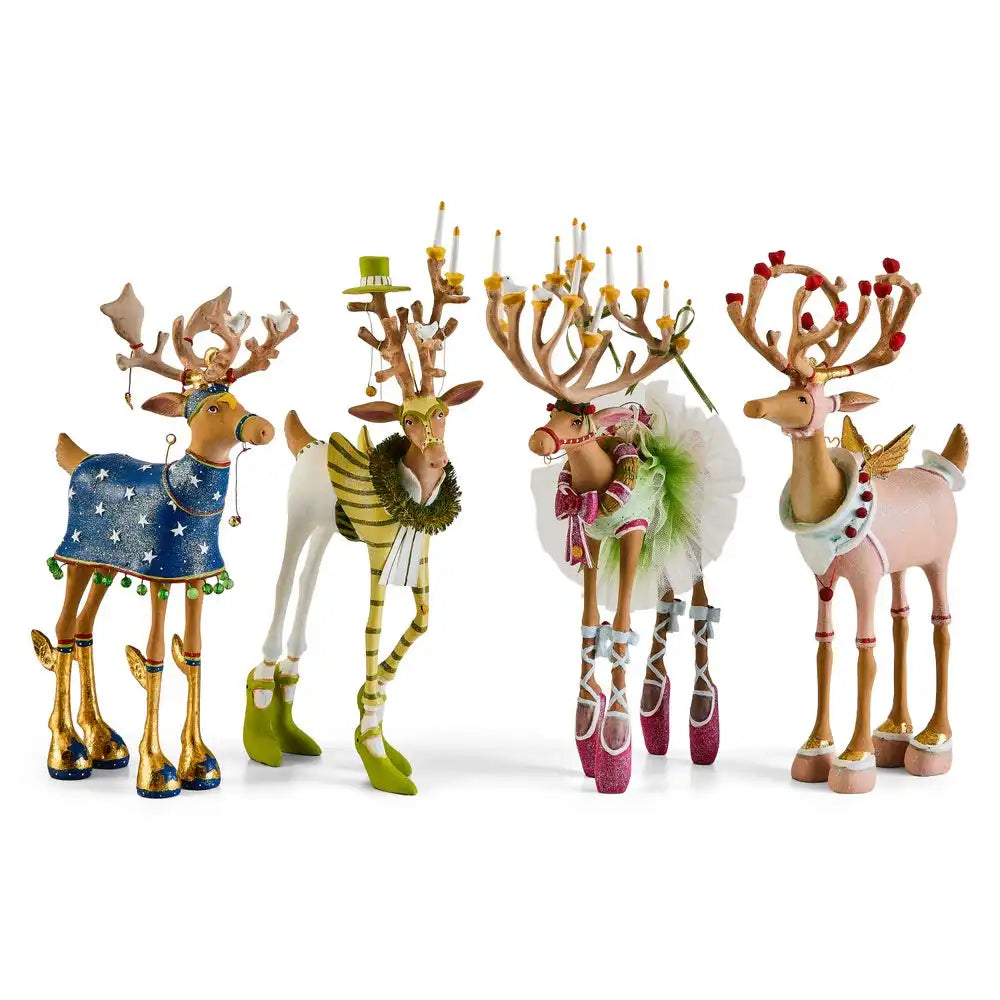 Patience Brewster Dash Away Reindeer Figure Set-B Main image