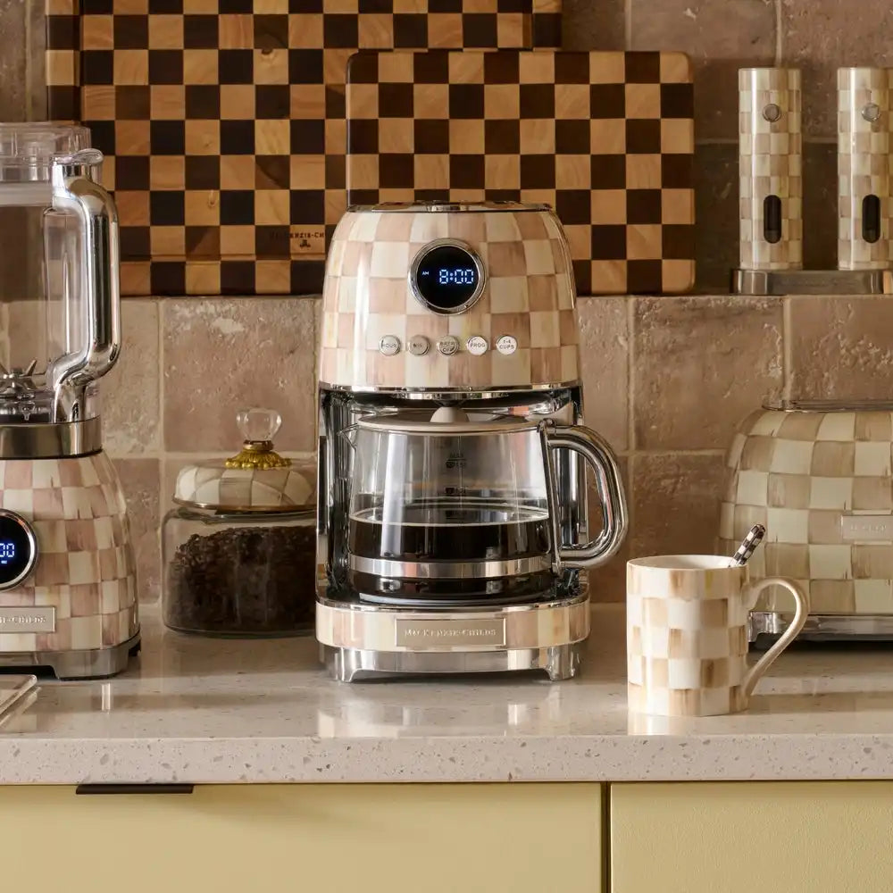 Courtly Check Drip Coffee Maker
