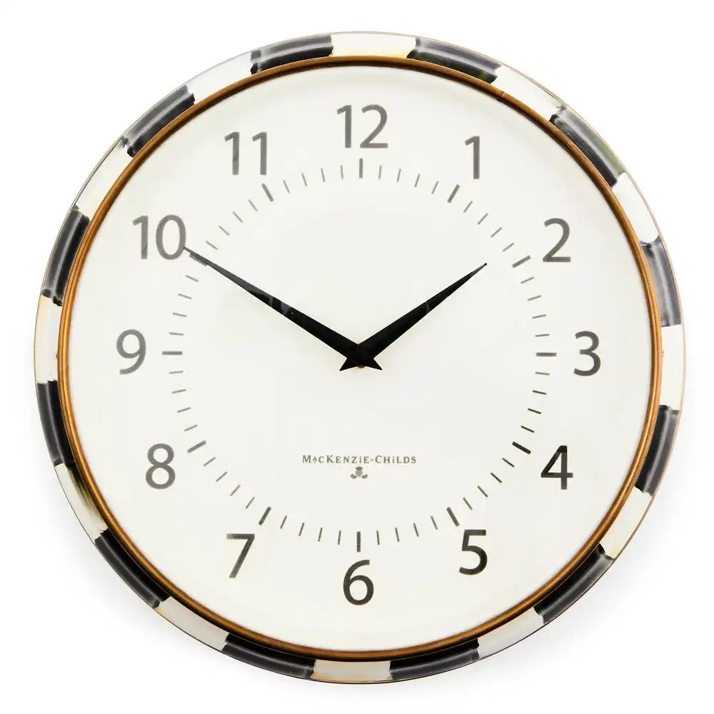 Rosy Check School Wall Clock