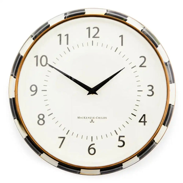 Rosy Check School Wall Clock