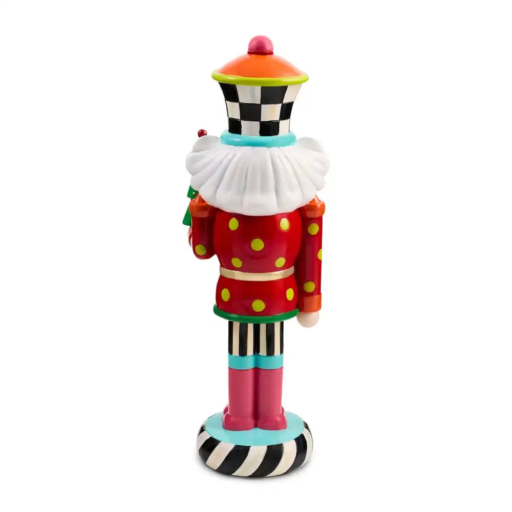 Confetti Christmas Resin Nutcracker