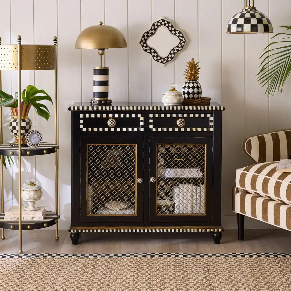 Courtly Criss-Cross Small Cabinet Secondary image