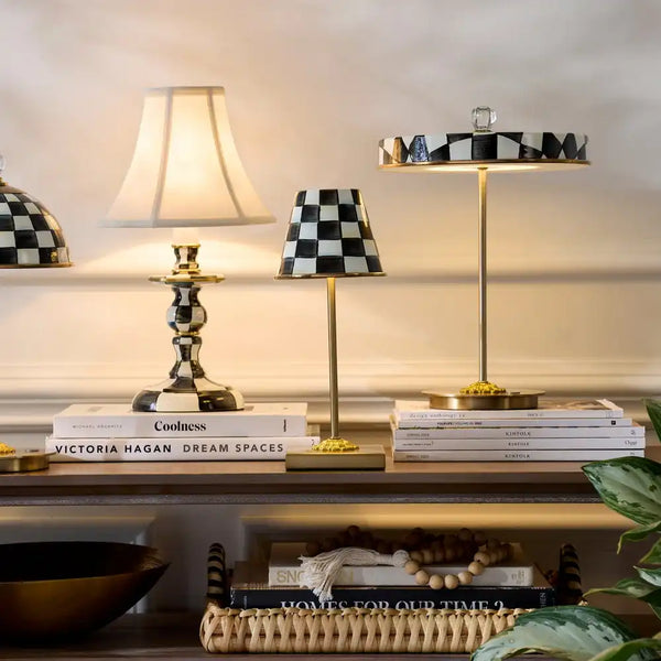 Sophisticheck LED Rechargeable Cafe Table Lamp
