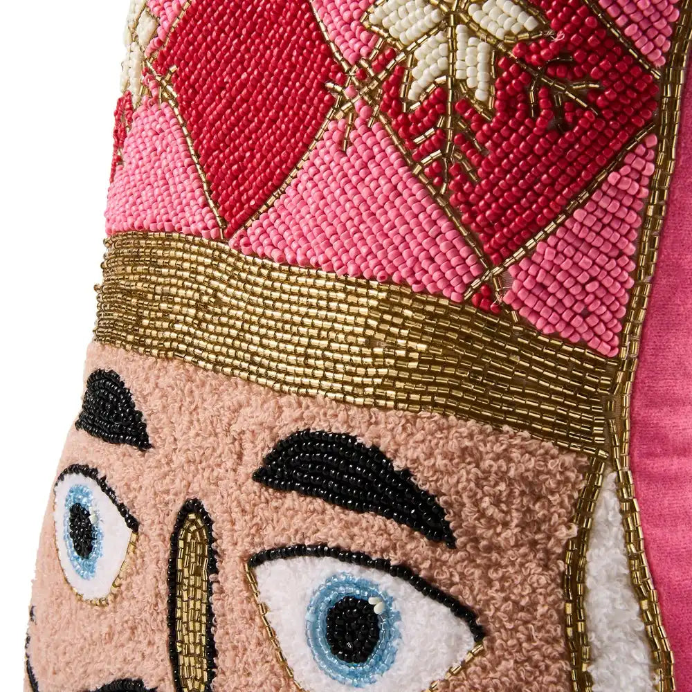 Nutcracker Shaped Throw Pillow