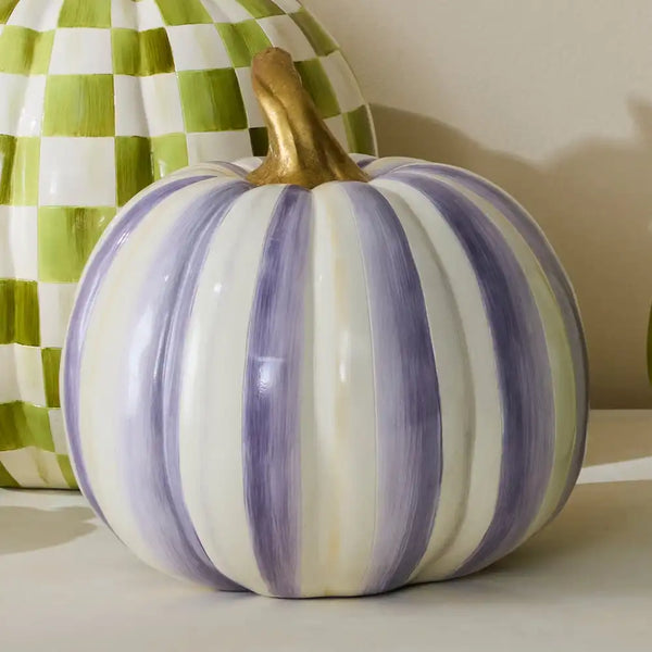Mocha Stripe Medium Pumpkin