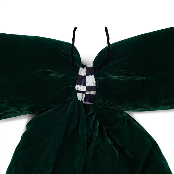Red Velvet Small Bow