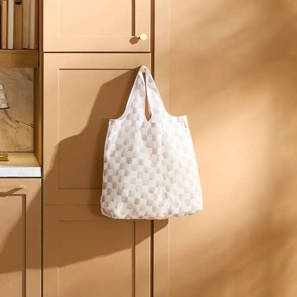 Emerald Check To Go Tote